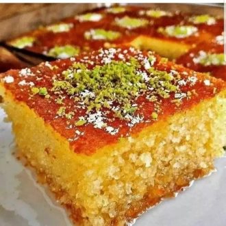 کیک شربتی